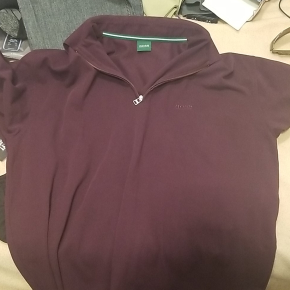 Size Large Hugo boss Green label golf shirt - Picture 2 of 2